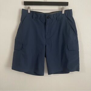 Orvis Tactical Outdoor Fishing Cargo Shorts Men’s Size 32 Flat Front blue EUC